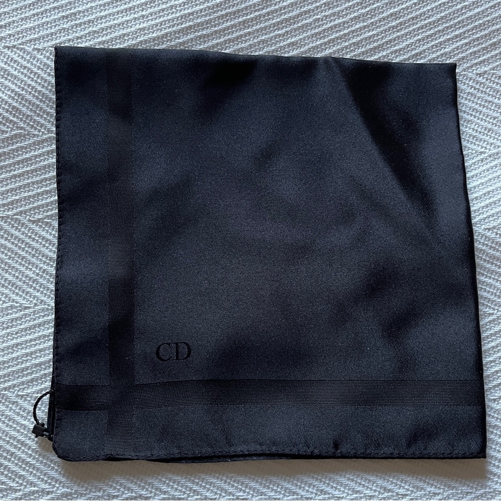 Christian Dior Silk Pocket Square New Without Tag